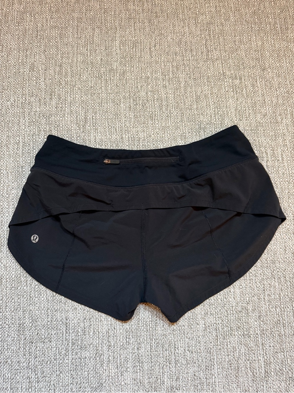 Women's Black Athletic Shorts